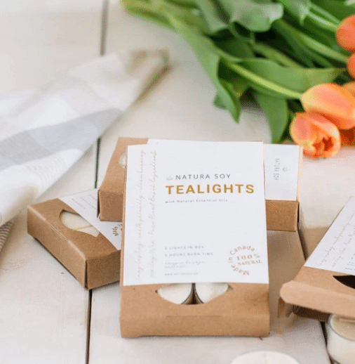 Natura Soy - Tealights Sandalwood Acacia