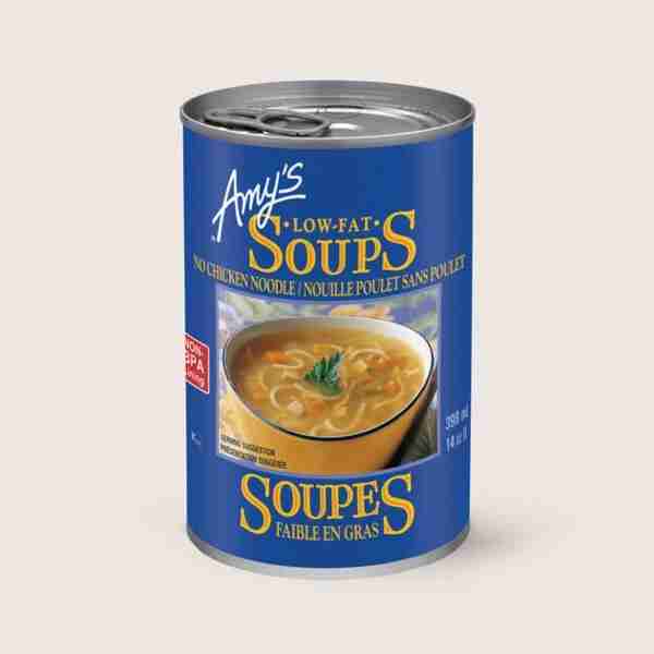 Amy's Kitchen No Chicken Noodle Soup - 398Ml