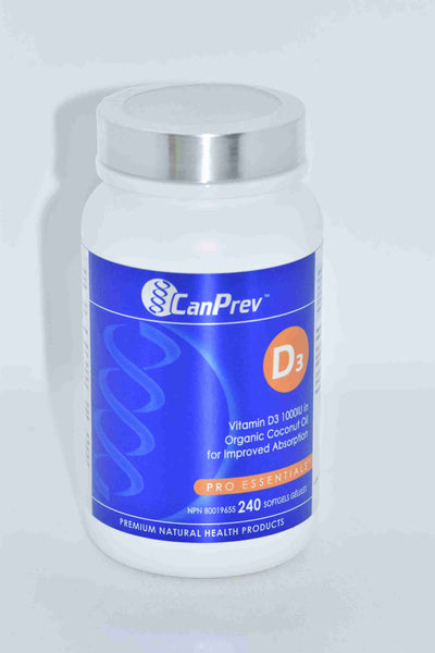 Can Prev Vitamin D3 240 Softgels