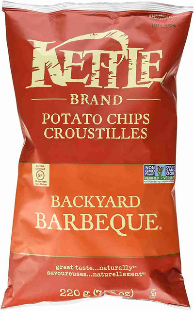 Kettle Brand Backyard Barbeque Potato Chips - 198G