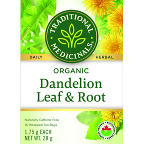 Traditional Medicinals Organic Dandelion Leaf and Root Tea, 16 Bags
