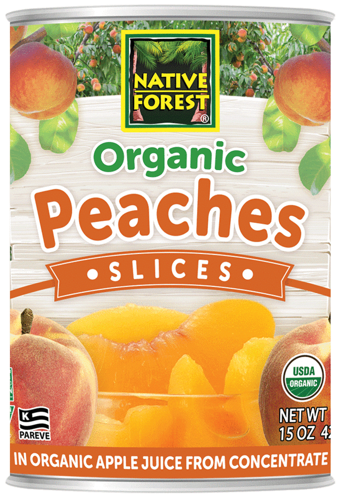 Native Forest Organic Sliced Peaches - 398Ml