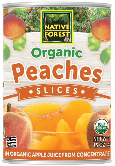 Native Forest Organic Sliced Peaches - 398Ml