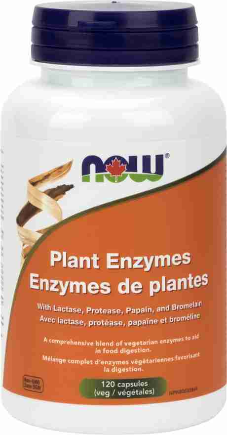 NOW Plant Enzymes, 120 Veg Capsules