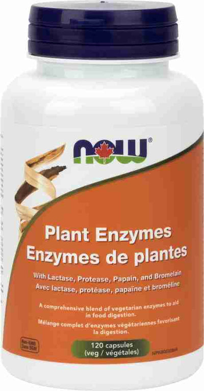 NOW Plant Enzymes, 120 Veg Capsules
