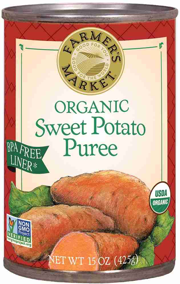 Farmers Market Foods Organic Sweet Potato Purée, 398 mL