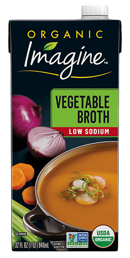 Imagine Foods Low Sodium Vegetable Broth - 946Ml