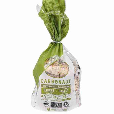 Carbonaut - GF Seeded Herb & Garlic Bagels, 335G