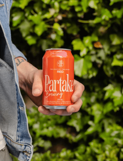 Partake Brewing - Red Non-Alcoholic Beer, 4 X 355Ml