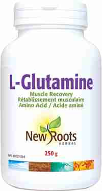 New Roots Herbal L-Glutamine 500 Mg; 120 Capsules
