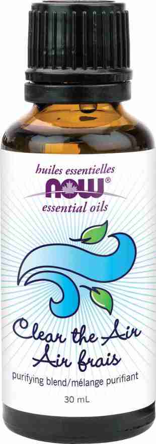 NOW Clear the Air Essential Oil Blend, 30 mL