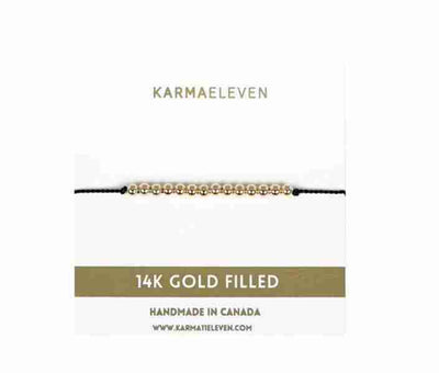 Karma Eleven - Pull Tie Bracelet 14K Gold Filled