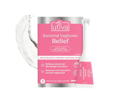Utiva Bacterial Vaginosis Relief, 7Ct