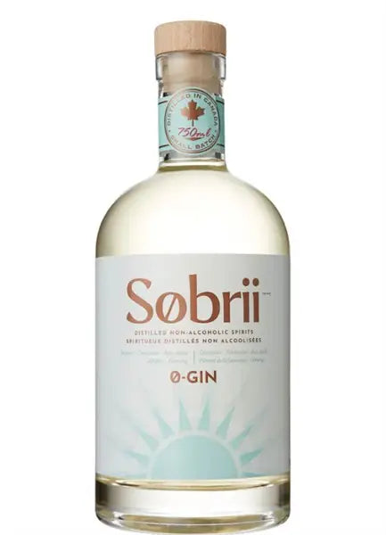 Sobrii 0-Gin Non-Alcoholic Spirit, 750 mL