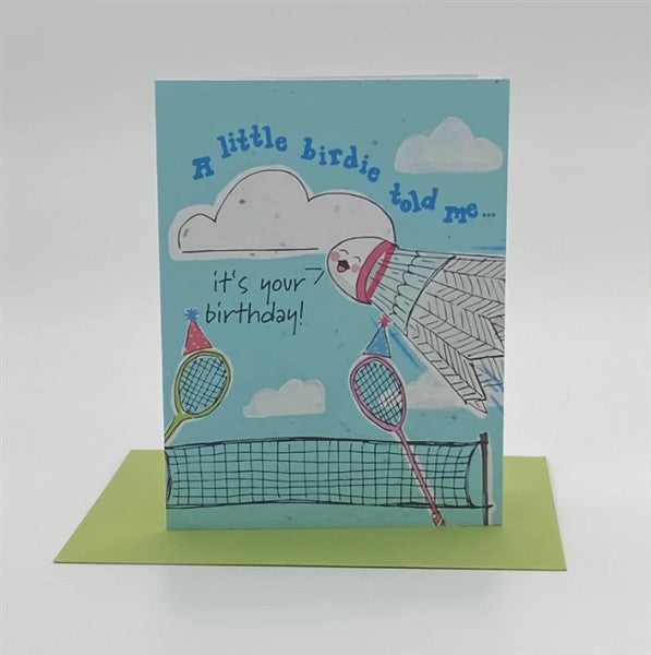 Jill + Jack Seed Card - Birdie Birthday