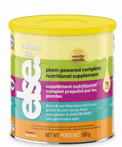 Else Nutrition - Vanilla Plant Powered Complete Nutritional Supplement, 550G