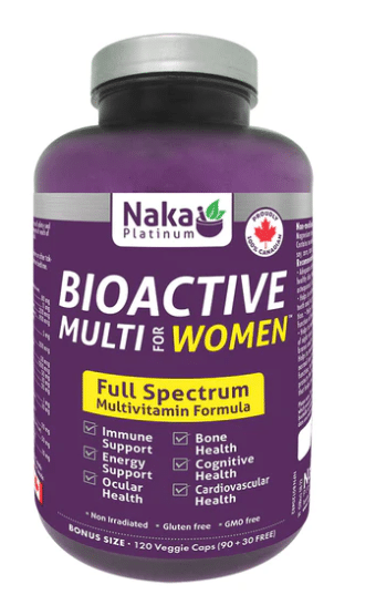 Naka Platinum - Bioactive Multi For Women, 120 Veggie Caps