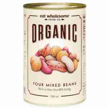 Eat Wholesome - Four Mixed Beans, 398Ml