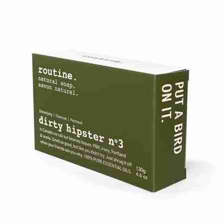 ROUTINE Dirty Hipster Soap Bar, 130G