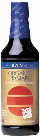 San-J Tamari Organic Gold Label Wheat-Free Soy Sauce - 296Ml