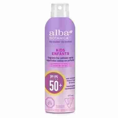 Alba Botanica Kids Sunscreen SPF 50 - 177Ml Aerosol