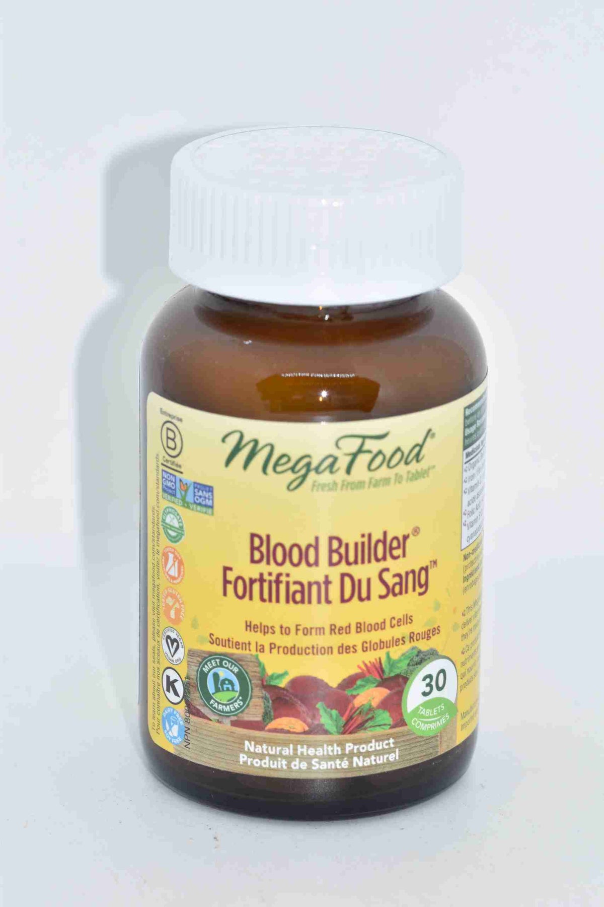 MegaFood Blood Builder, 30 Tablets