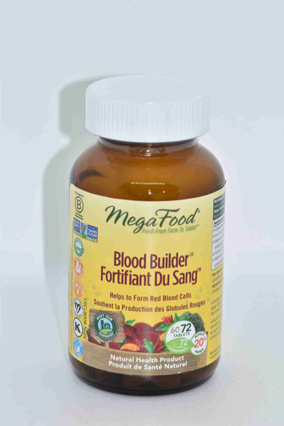 MegaFood Blood Builder, 72 Tablets