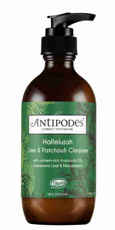 Antipodes Hallelujah Lime & Patchouli Cleanser, 200 mL