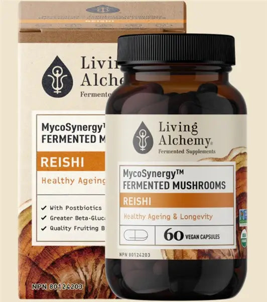 Living Alchemy MycoSynergy Reishi, 60 Capsules