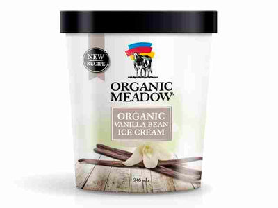 Organic Meadow - Vanilla Ice Cream, 946Ml