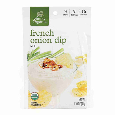 Simply Organic French Onion Dip Mix - 31G