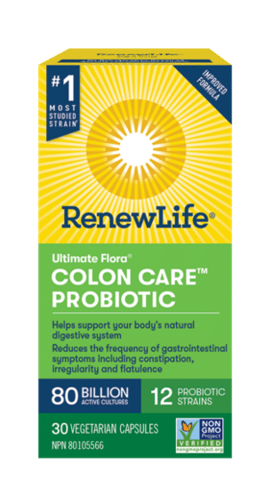 Renewlife Ultimate Flora Colon Care 80B 30Vcap