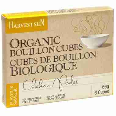 Harvest Sun Organic Bouillon Cubes: Chicken - 66G