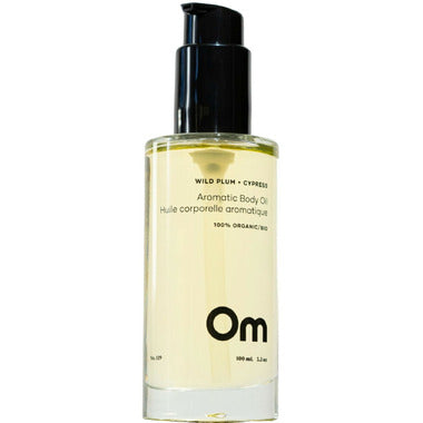 OM Organics Wild Plum + Cypress Aromatic Body Oil, 100Ml