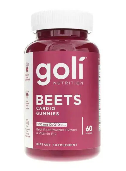 Goli Beets Cardio Gummies, 60 Count