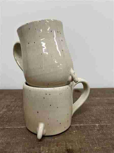 The Bitter Blonde Pottery Penis Mug, Cream