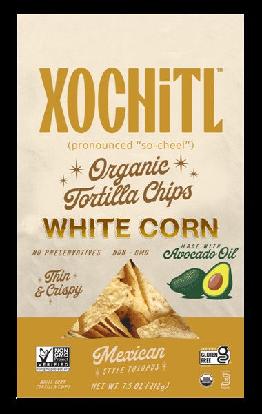 Xochitl Organic White Corn Tortilla Chips, 263G