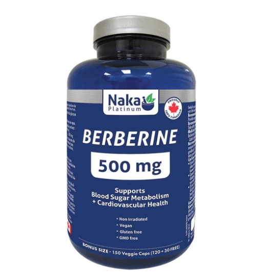 Naka Berberine 500Mg 150 Caps
