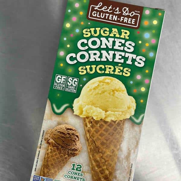 Let's Do Gluten Free Rolled Style Sugar Cones, 12 Cones (132 g)