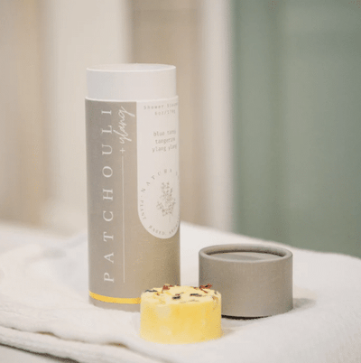 Natura Soy Shower Steamers: Patchouli Ylang