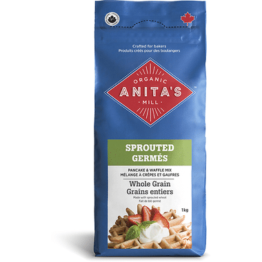 Anitas, Sprouted Whole Grain Pancake & Waffle Mix, 1Kg