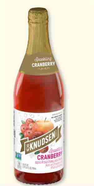Knudsen - Sparkling Cranberry Juice, 750Ml