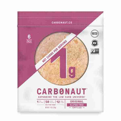 Carbonaut Low Carb Gluten Free Original Tortillas, 210G