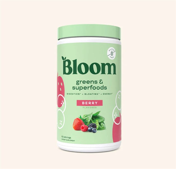 Bloom Greens & Superfoods, Berry, 132 g