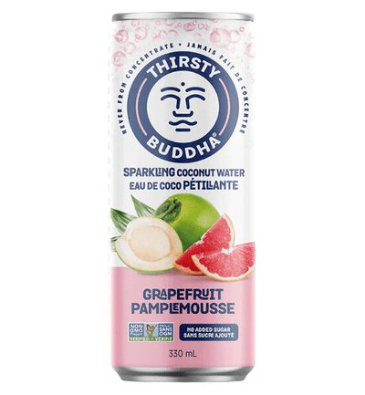 Thirsty Buddha Sparkling Coconut Water With Grapefruit, 330Ml