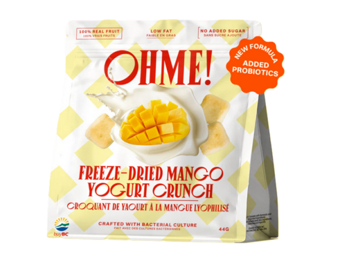 Oh Me! Freeze Dried Mango Yogurt Crunch, 44G