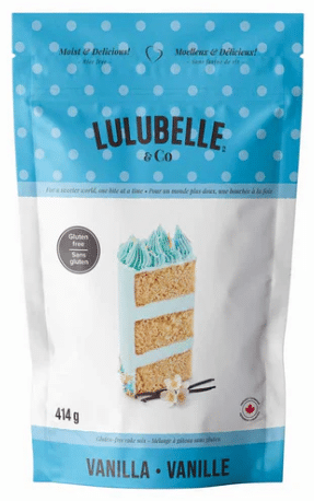 Lulubelle & Co Gluten-Free Vanilla Cake Mix, 414 g