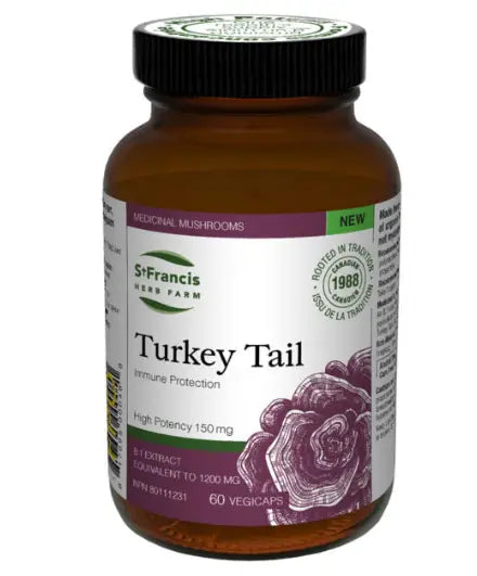 St. Francis Herb Farm Turkey Tail, 60 Capsules