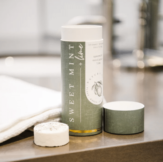 Natura Soy Shower Steamers: Sweet Mint + Lime