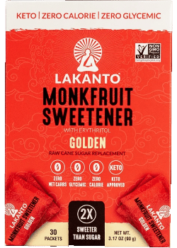 Lakanto Golden - 2X Sweeter Than Sugar: 30X3g Sachets